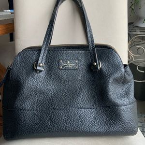 Kate Spade black leather bag